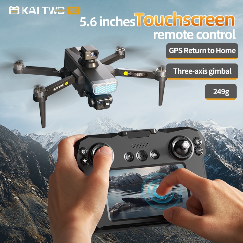 Professional GPS Drone 4k Hd Quadcopter KAI2MAX - Afbeelding 2