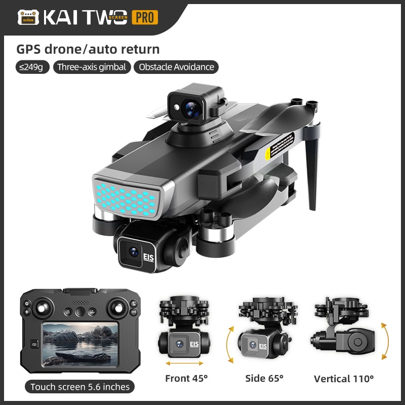 Professional GPS Drone 4k Hd Quadcopter KAI2MAX - Afbeelding 11