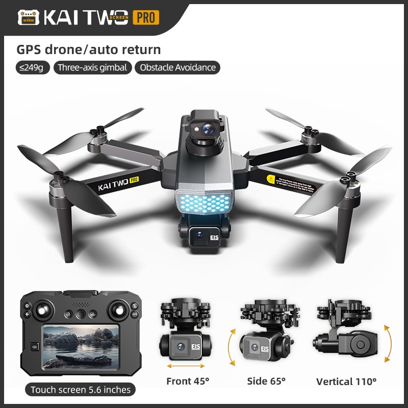 Professional GPS Drone 4k Hd Quadcopter KAI2MAX - Afbeelding 12