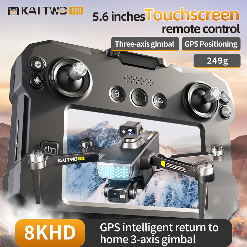 Professional GPS Drone 4k Hd Quadcopter KAI2MAX - Afbeelding 13