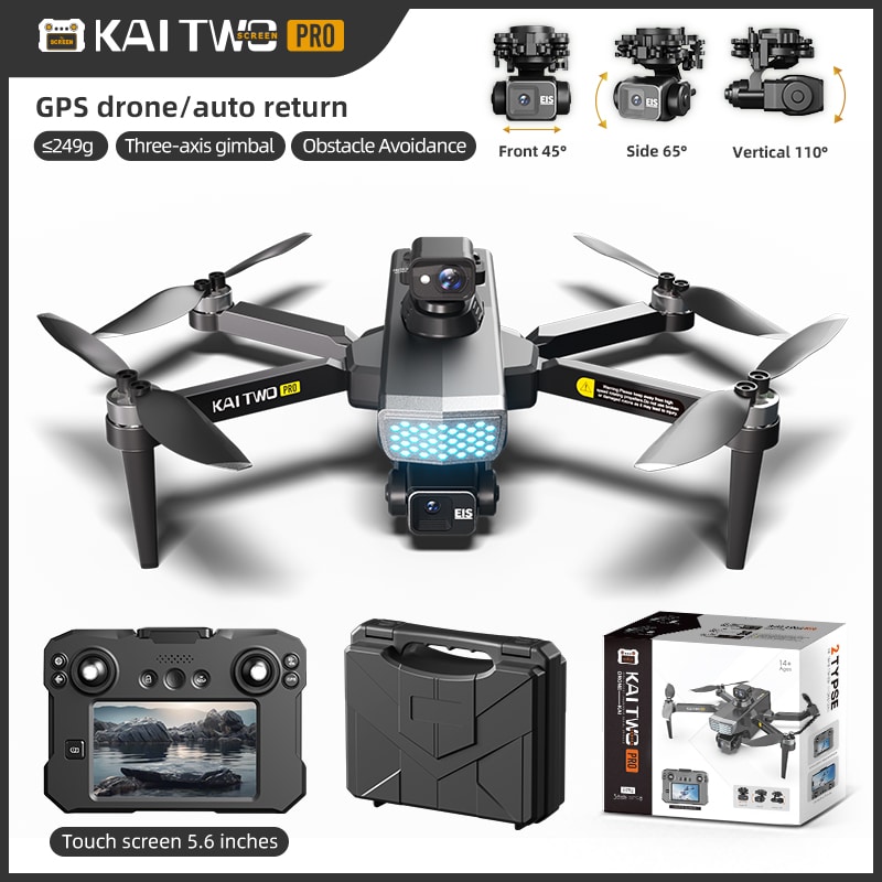 Professional GPS Drone 4k Hd Quadcopter KAI2MAX - Afbeelding 6