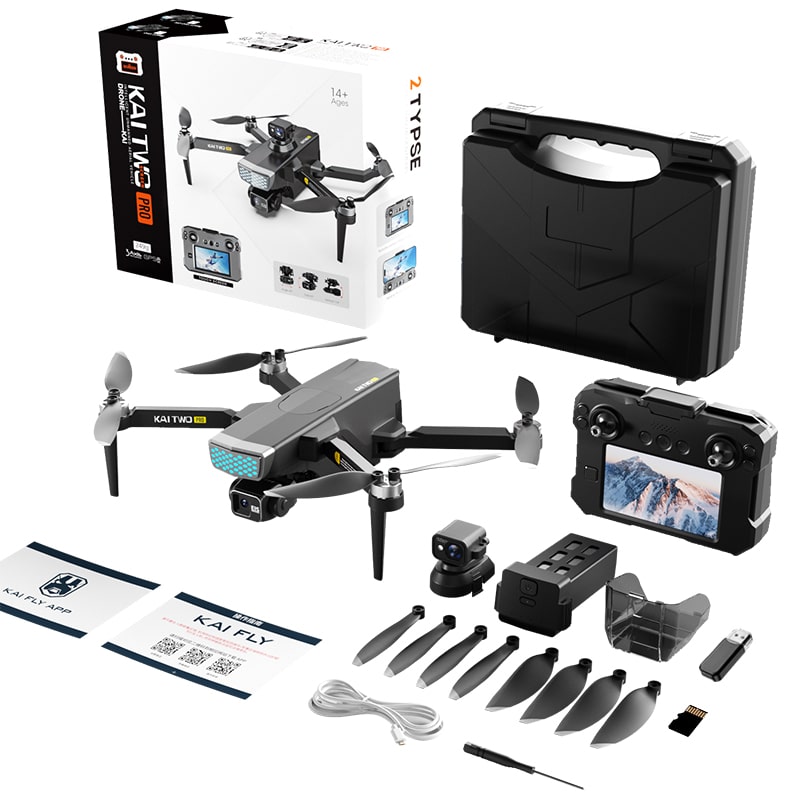 Professional GPS Drone 4k Hd Quadcopter KAI2MAX - Afbeelding 9