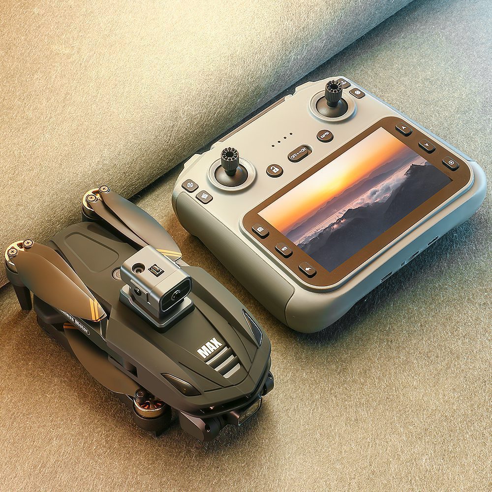 GPS Drone 4.5" Remote Control Screen 5G 8K HD Camera UAV V168