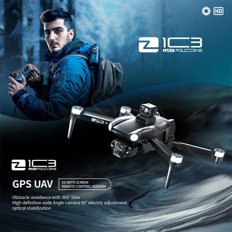 GPS Drone 4.5" Screen 4k HD Camera UAV Z103 - Afbeelding 2