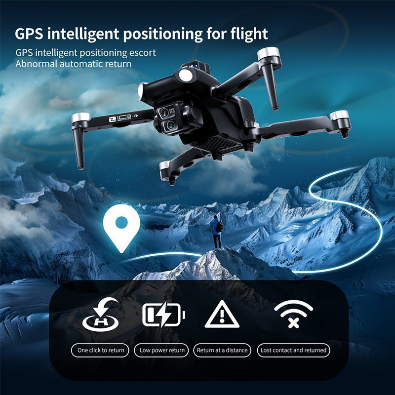 GPS Drone 4.5" Screen 4k HD Camera UAV Z103 - Afbeelding 4