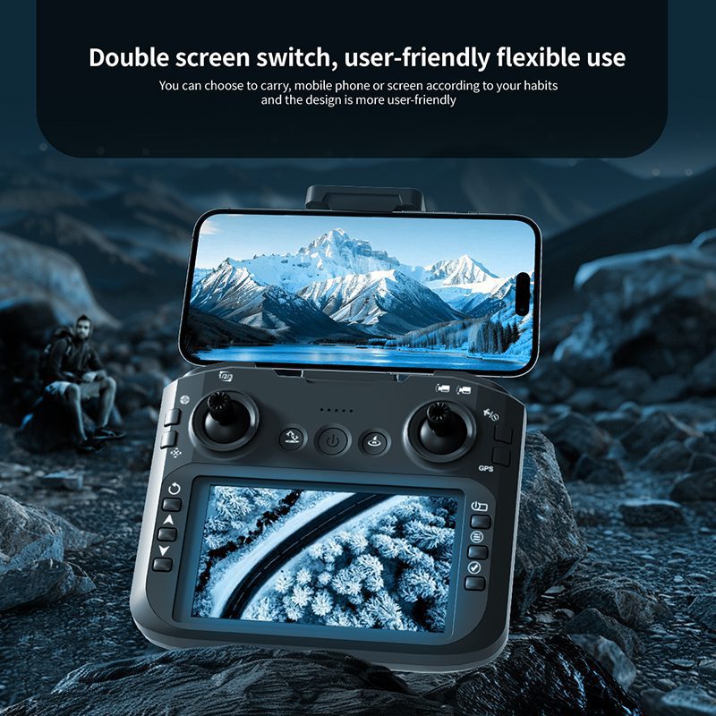 GPS Drone 4.5" Screen 4k HD Camera UAV Z103 - Afbeelding 5