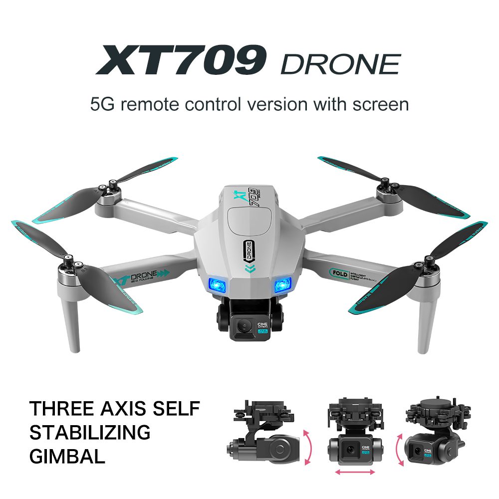 Professional GPS Drone 3-Axis Gimbal UAV XT709 - Afbeelding 9