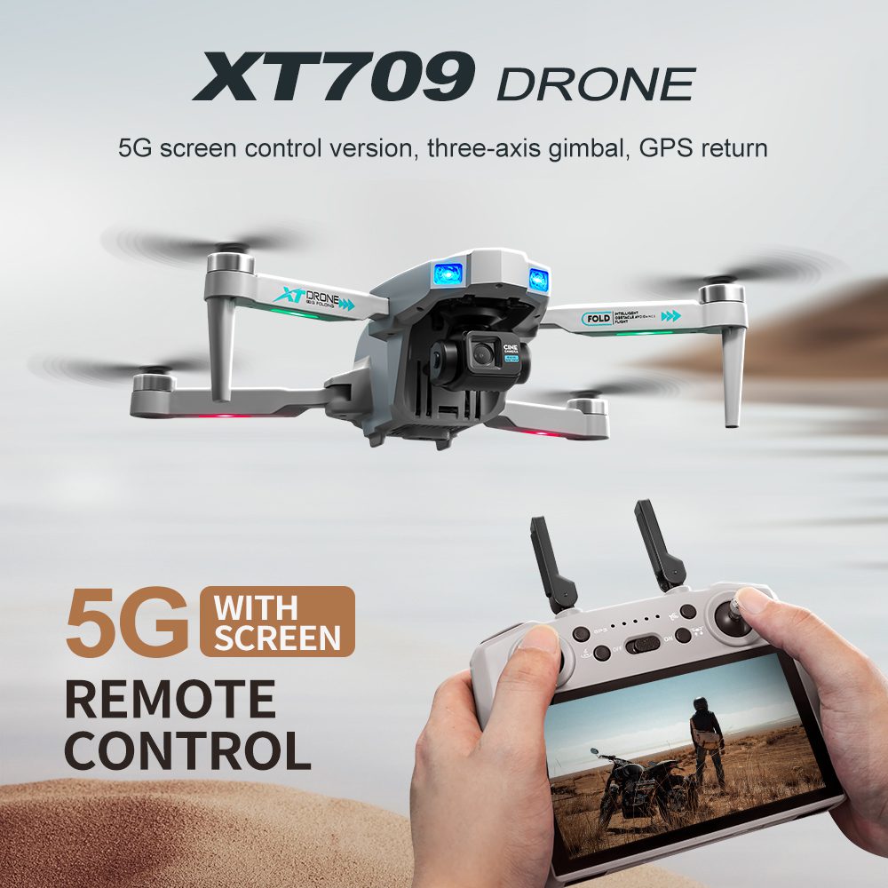 Professional GPS Drone 3-Axis Gimbal UAV XT709 - Afbeelding 36