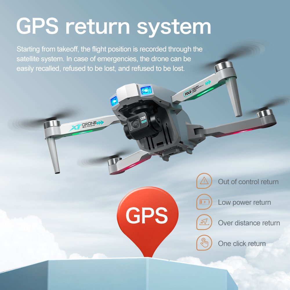Professional GPS Drone 3-Axis Gimbal UAV XT709 - Afbeelding 23