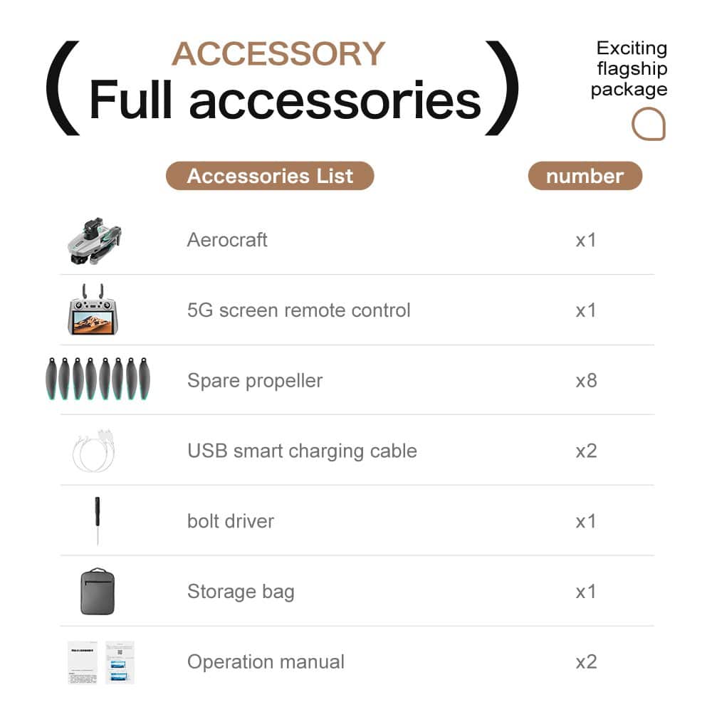 Professional GPS Drone 3-Axis Gimbal UAV XT709 - Afbeelding 13