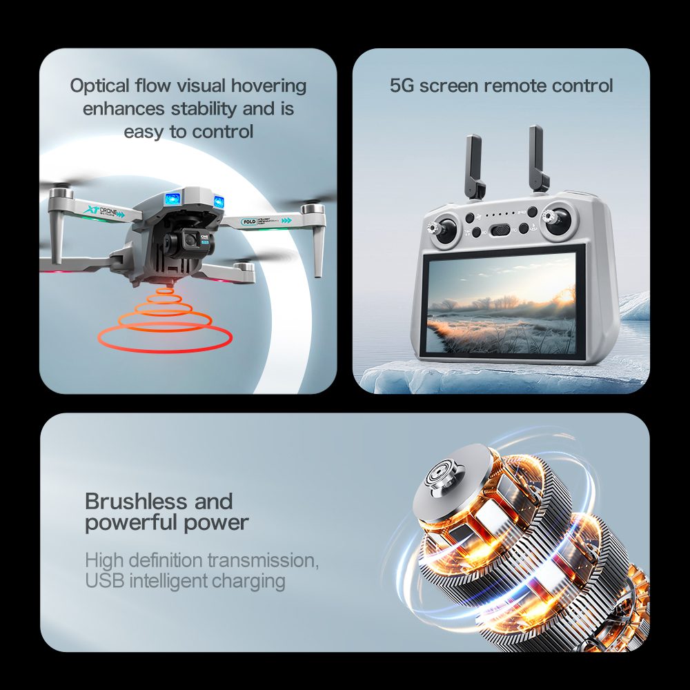 Professional GPS Drone 3-Axis Gimbal UAV XT709 - Afbeelding 33