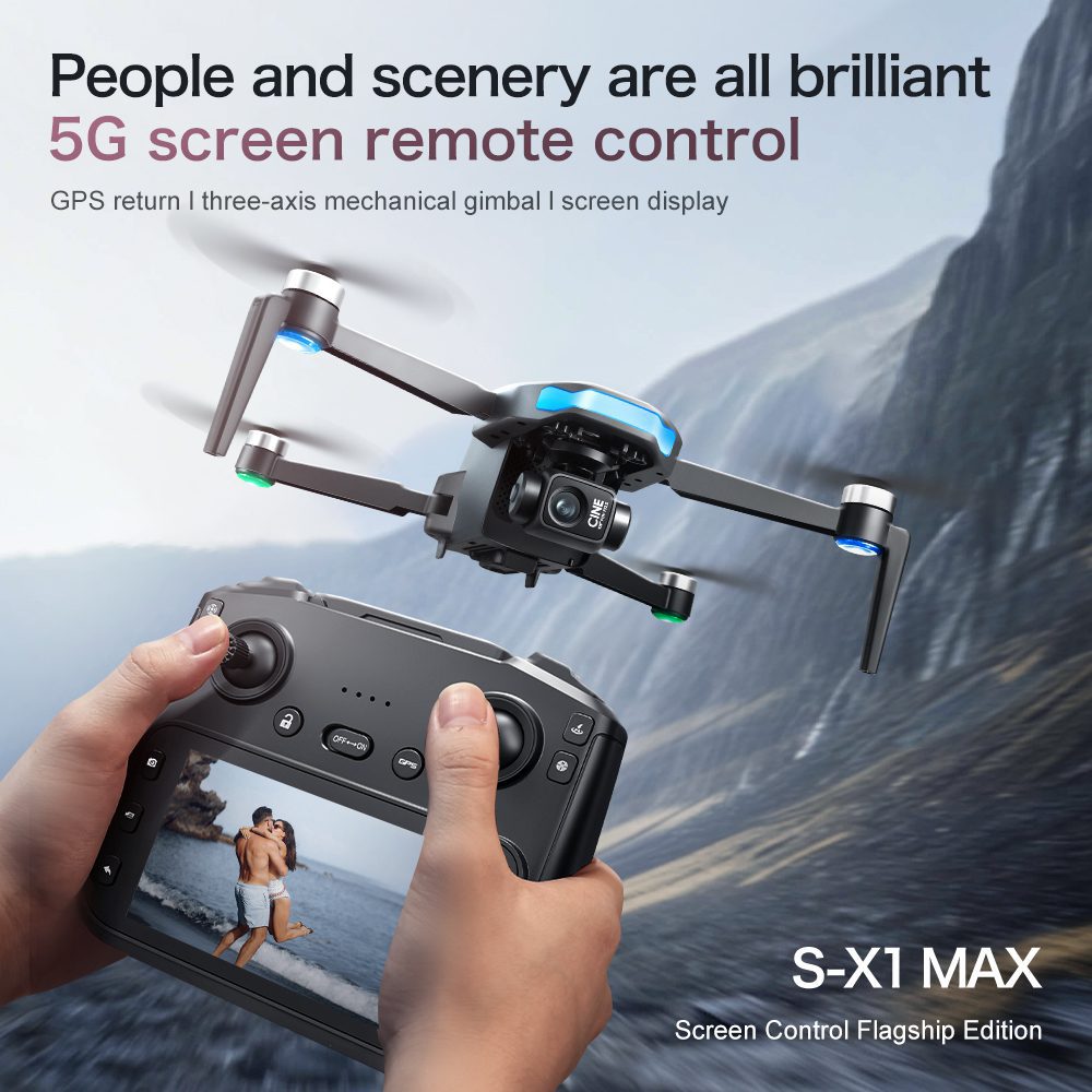 Professional GPS Drone 3-Axis Gimbal 4K HD UAV S-X1 - Afbeelding 16