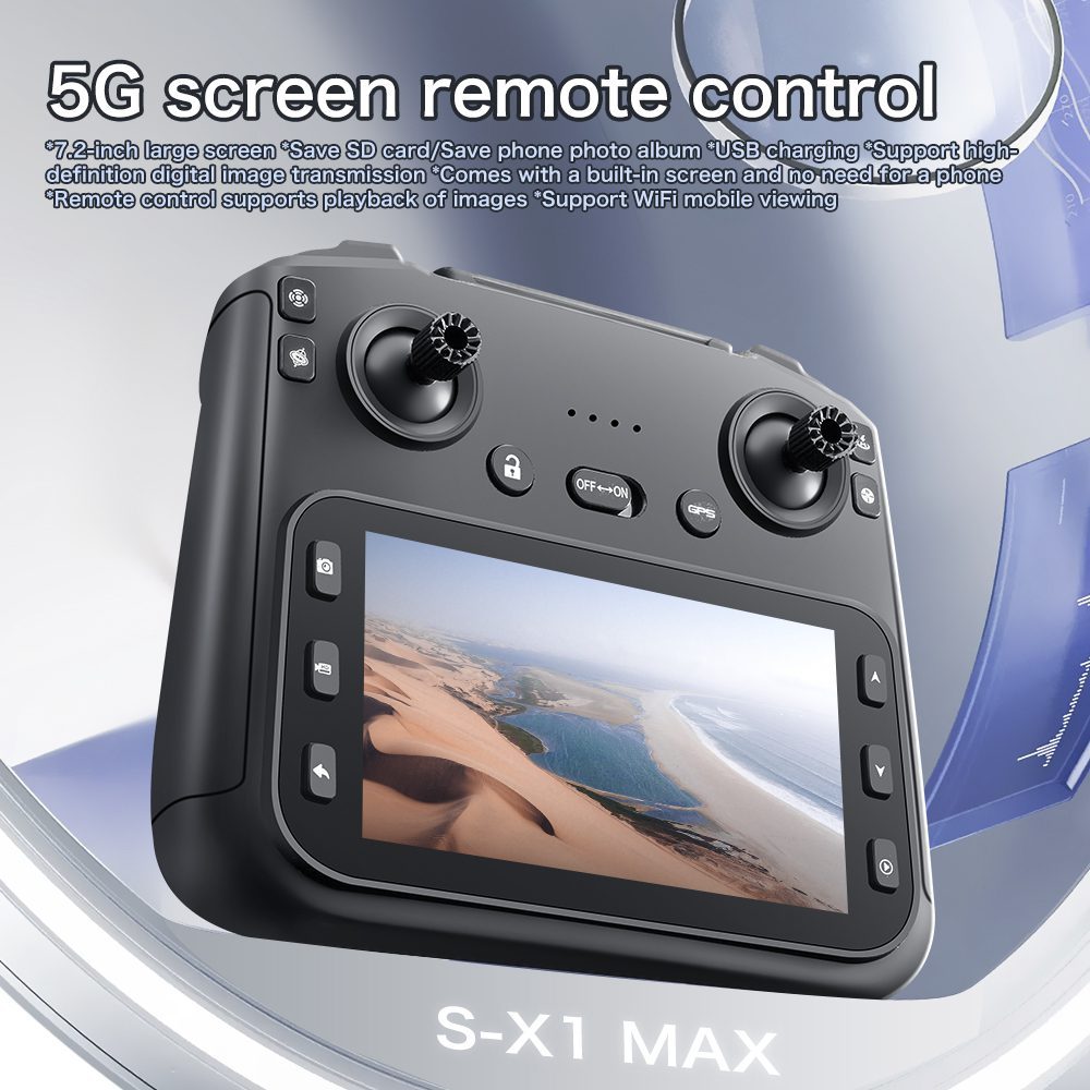 Professional GPS Drone 3-Axis Gimbal 4K HD UAV S-X1 - Afbeelding 23