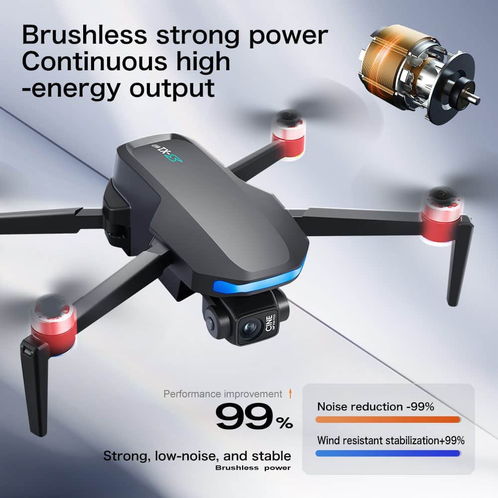 Professional GPS Drone 3-Axis Gimbal 4K HD UAV S-X1 - Afbeelding 22