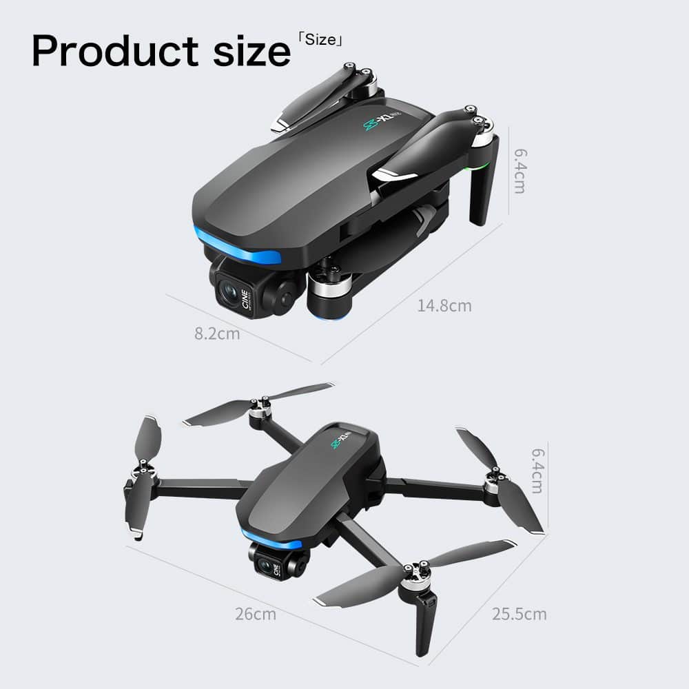 Professional GPS Drone 3-Axis Gimbal 4K HD UAV S-X1 - Afbeelding 5