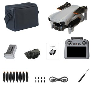 Professional GPS Drone Three Axis Gimbal 5.5" Remote Control Screen 5G Relay 4K HD Camera UAV 017