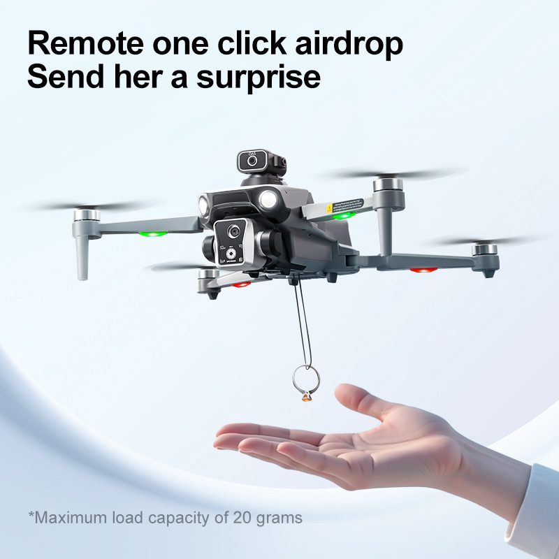Airdrop GPS Drone 4.5" Screen 4K HD UAV K19MAX - Afbeelding 8