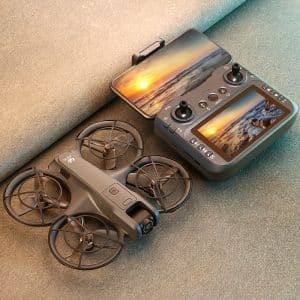 Mini Drone RC Screen Cool Protection Aircraft V666